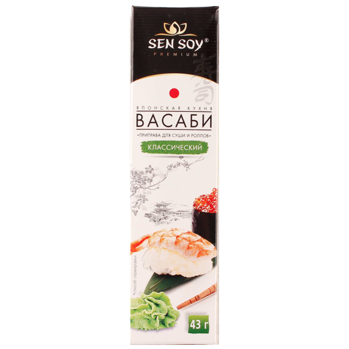 Хрен Sen Soy Cтоловый васаби 43 г