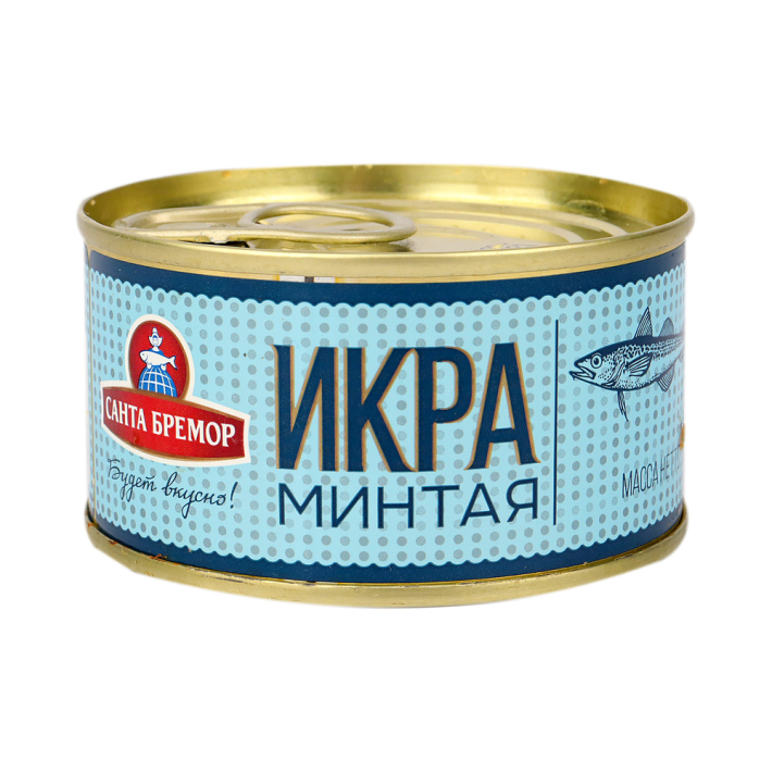 Икра минтая Санта Бремор люкс 130 г