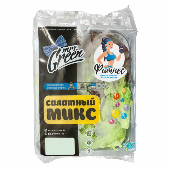 Салат Grеen eco смесь fitness Mrs green 120 г