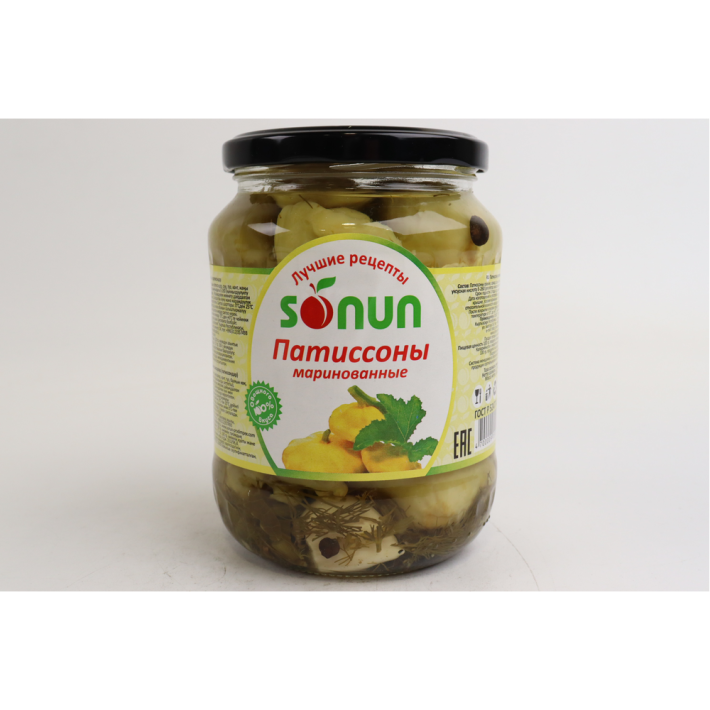 ПАТИССОНЫ МАРИНОВАННЫЕ SONUN 720ГР