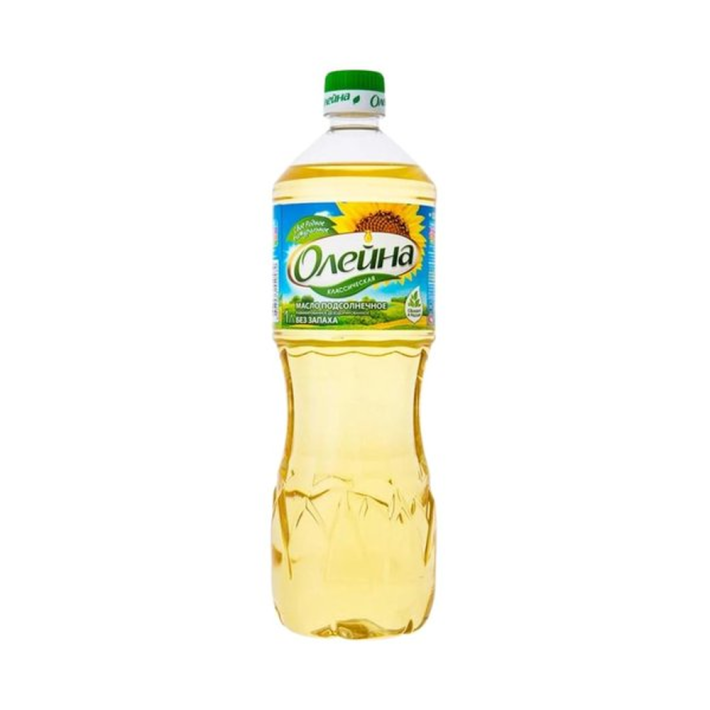 Масло подсолнечное Олейна 1 л