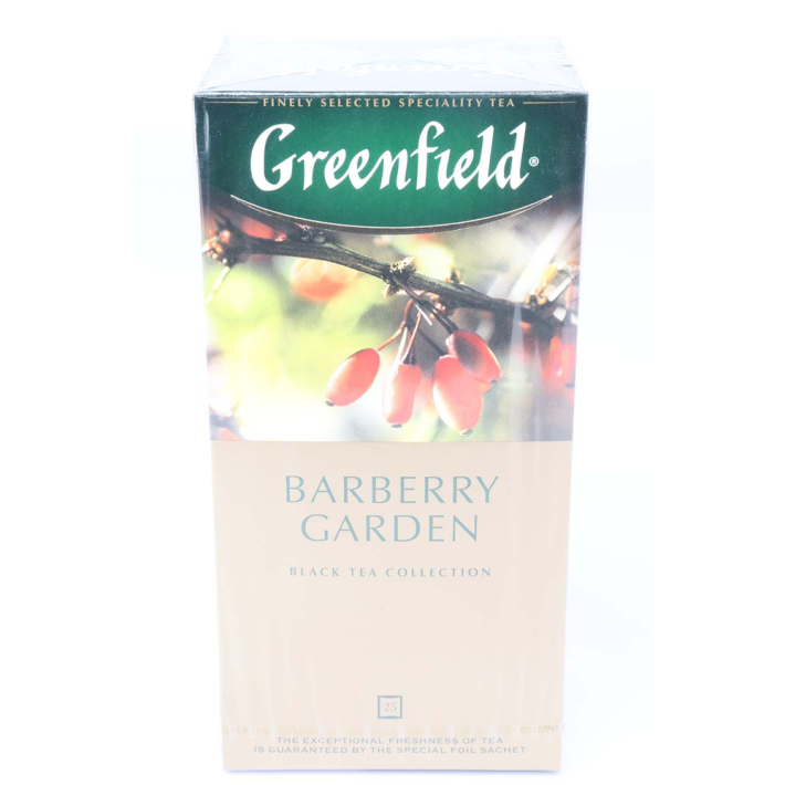 Чай Greenfield barberry gArden black 1,5 л