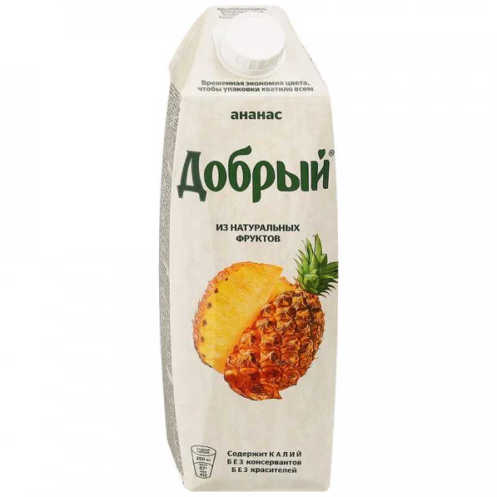 Сок Добрый ананас 1 л