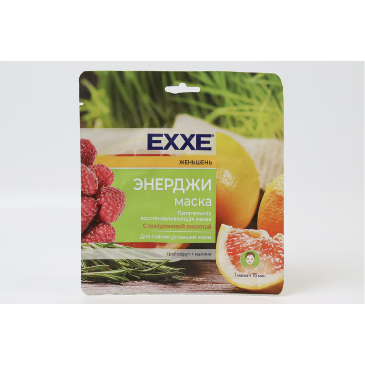 МАСКА ТКАНЕВАЯ EXXE ВОССТАНАВ ЭНЕРДЖИ МАСКА 1ШТ