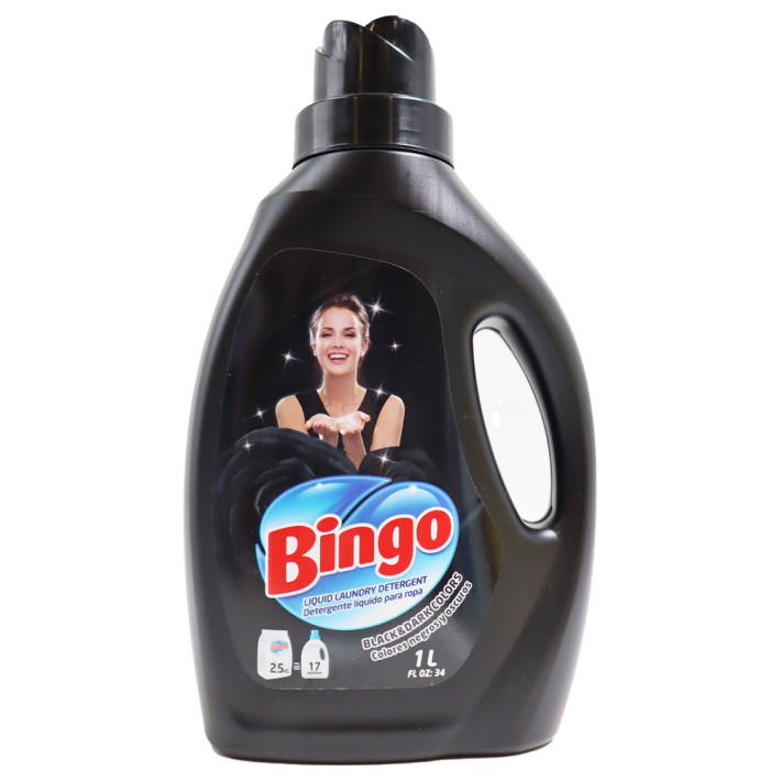 СРЕДСТВО ЖИДКОЕ ДЛЯ СТИРКИ BINGO BLACK&DARK 1Л