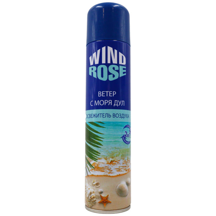ОСВЕЖИТЕЛЬ ВОЗДУХА WIND ROSE ВЕТЕР С МОРЯ ДУЛ 300МЛ
