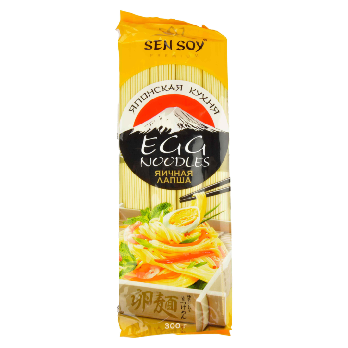 Лапша яичная еgg noodles сэнсой 300 г
