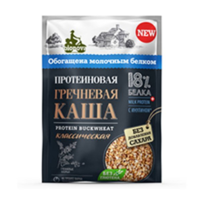 Протеиновая овсяная каша с шоколадом Бионова 40 г