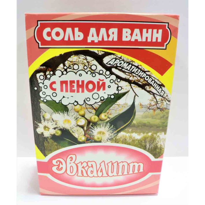 Соль для ванн с пеной Бахташ эвкалипт 400 г