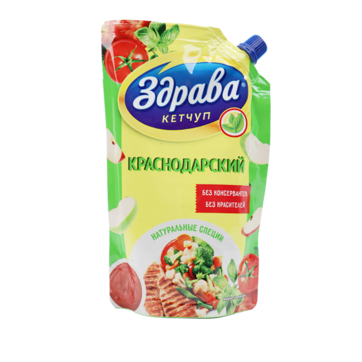 КЕТЧУП ЗДРАВА КРАСНОДСКИЙ 350ГР