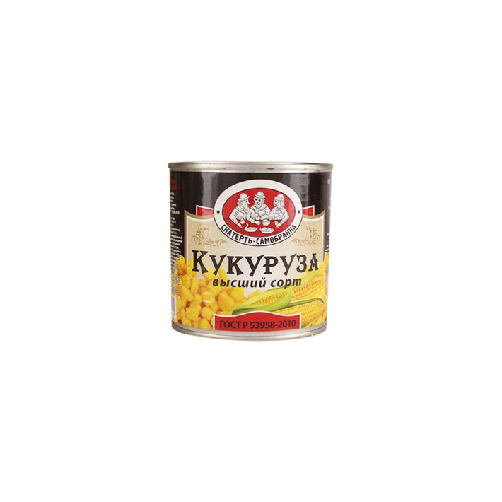 Кукуруза чистый продукт сахарная в зернах 425 мл