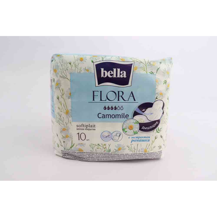 ПРОКЛАДКИ ГИГИЕНИЧЕСКИЕ BELLA FLORA CAMOMILE 10ШТ
