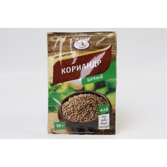 КОРИАНДР ЭСТЕТИКА ВКУСА ЦЕЛЫЙ NATUREL 10ГР