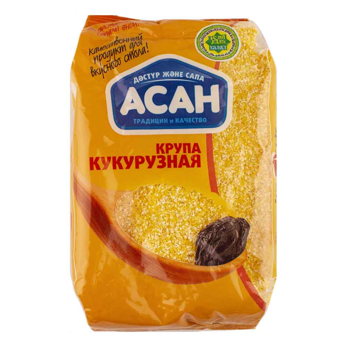 Крупа кукурузная Асан 450 г