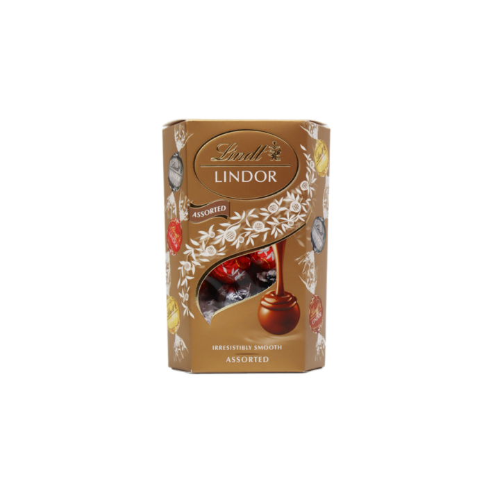 АССОРТИ ШОКОЛАДНЫХ КОНФЕТ LINDT С НЕЖНОЙ ТАЮЩЕЙ НАЧИНК 137ГР
