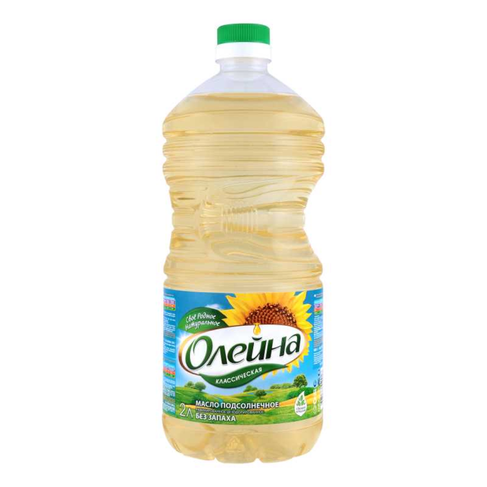 Масло подсолнечное Олейна 2 л