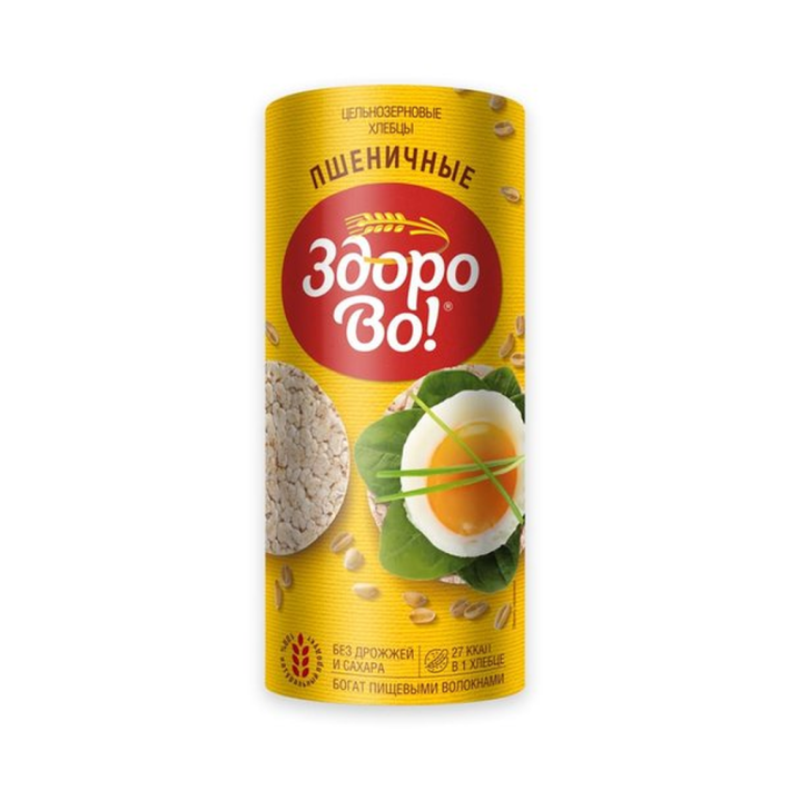Хлебцы пшеничные Здорово подсоленные 150 г