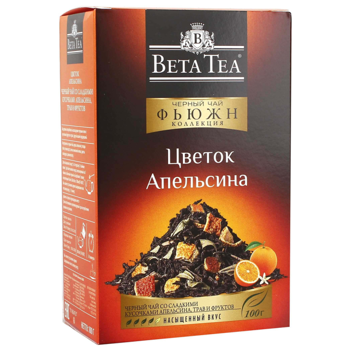 Чай Beta tea фьюжн цветок апельсина 100 г