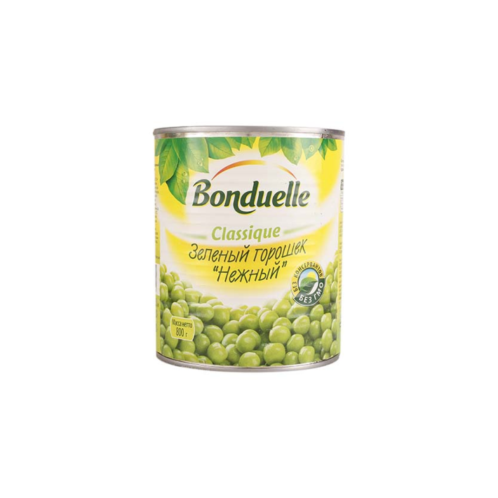 Горошек Bonduelle молодой 850 мл