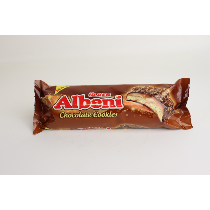 ПЕЧЕНЬЕ ALBENI С КАРАМЕЛЬЮ В МОЛ/ ШОК С КРОШКАМИ ПЕЧЕНЬЯ 170ГР