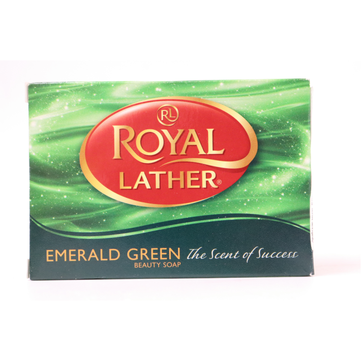 ТУАЛЕТНОЕ МЫЛО ROYAL LATHER GREEN EMERALD ЗЕЛЕНОЕ 150ГР