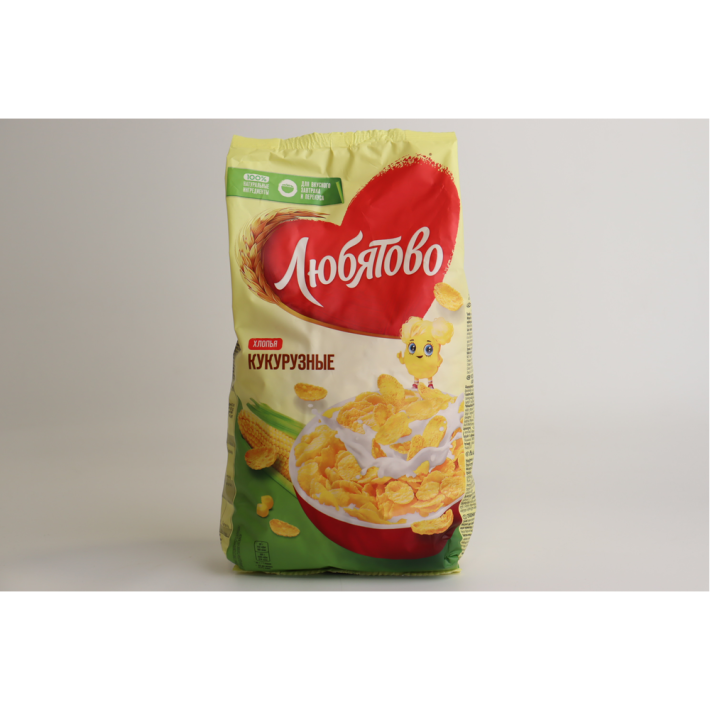 Хлопья кукурузные Любятово 300 г
