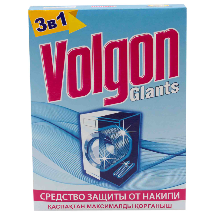 Средство от накипи volgon glants в стиральных машинах 500 г