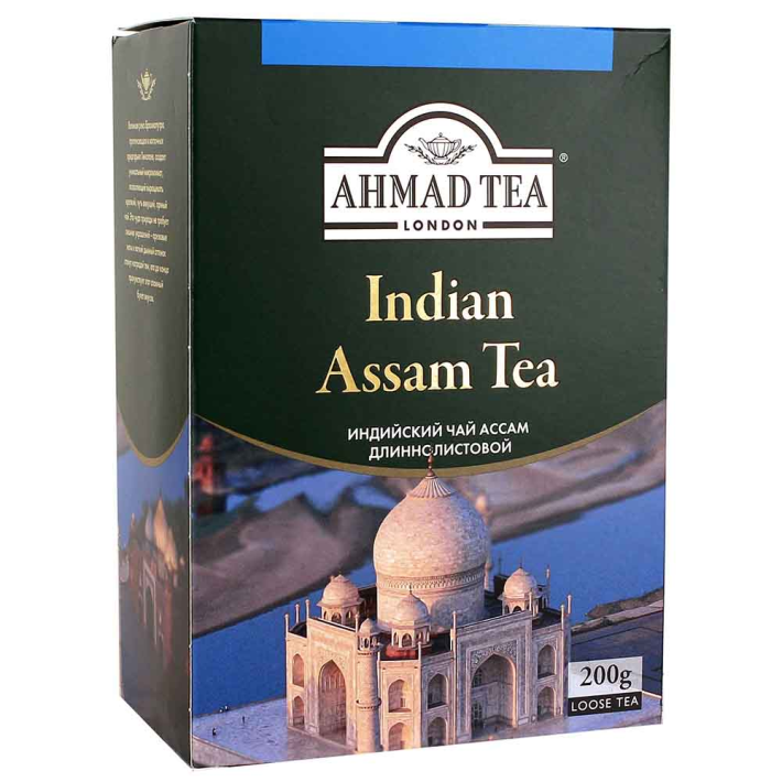 Чай Ahmad tea фасов Индийский ассам длиннолист 200 г