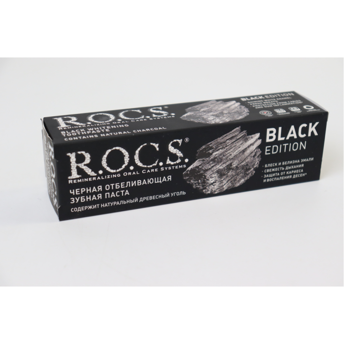 Зубная паста Rocs black edition 74 г