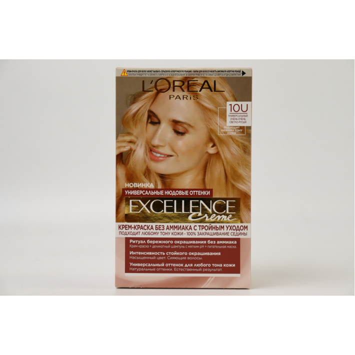 КРЕМ-КРАСКА Д/ВОЛОС EXCELLENCE CRÈME 10U УНИВ ОЧ ОЧ СВ РУСЫЙ