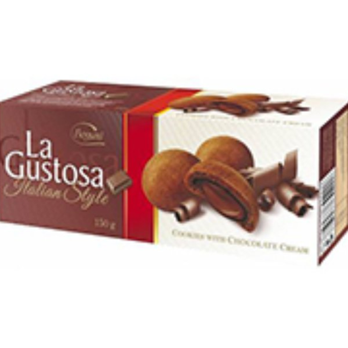 BOGUTTI LA GUSTOSA С ШОКОЛАДНЫМ КРЕМОМ БЕЗ САХАРА 150ГР