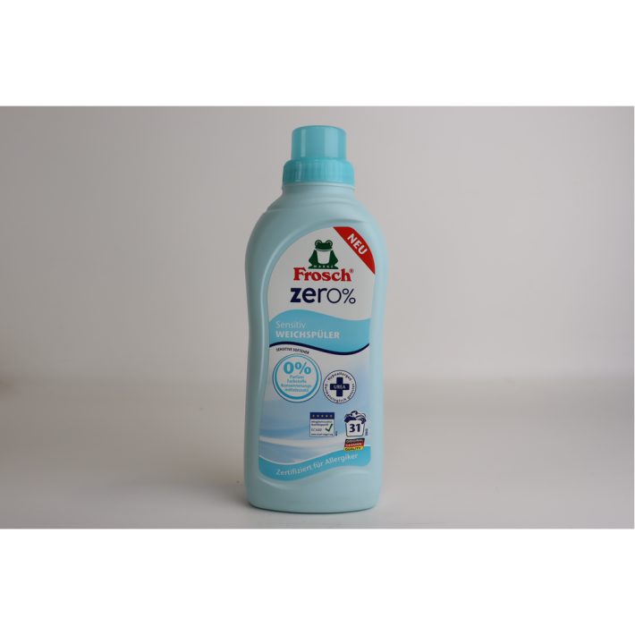 Ополаскиватель концентрированный Frosch zero для белья sensitiv 750 мл