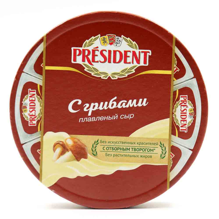 Сыр плавленый President 40% 140 г