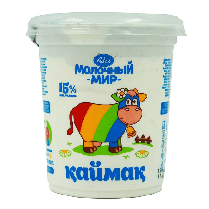 Сметана Молочный мир 15% 350 г