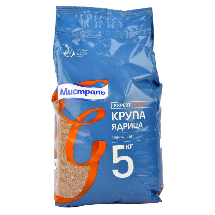Гречка Мистраль ядрица 5 кг
