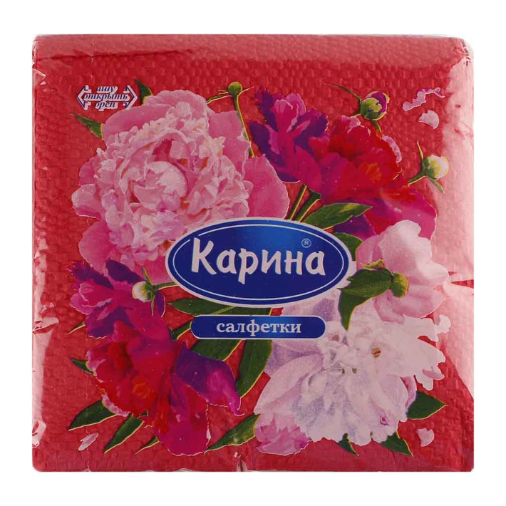 Салфетка пион 100 шт