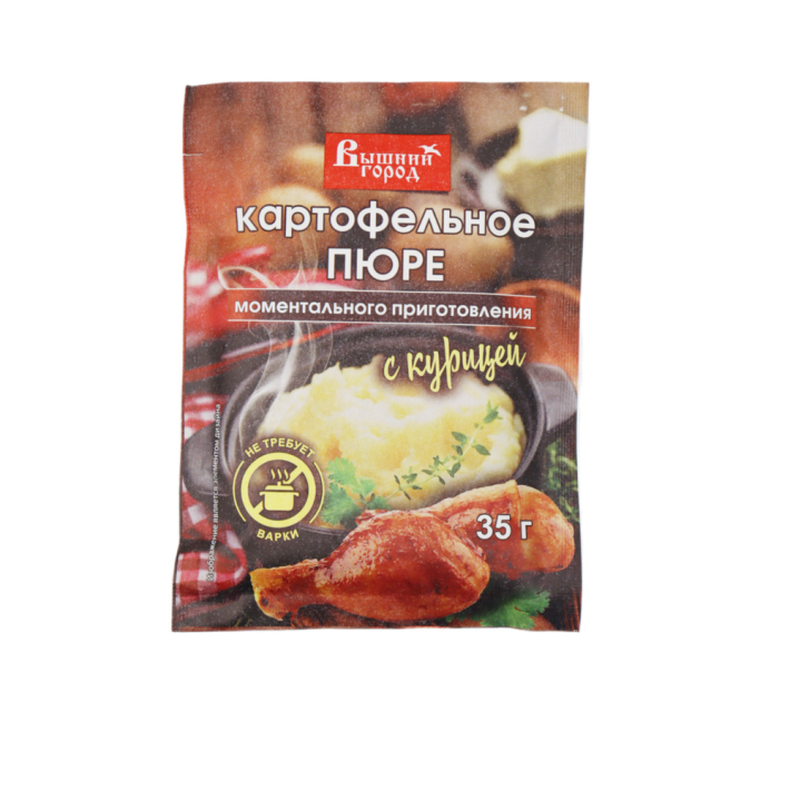 КАРТОФЕЛЬНОЕ ПЮРЕ ВЫШНИЙ ГОРОД С КУРИЦЕЙ 35Г