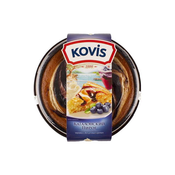 Пироги каталонские Kovis черника йогурт 400 г