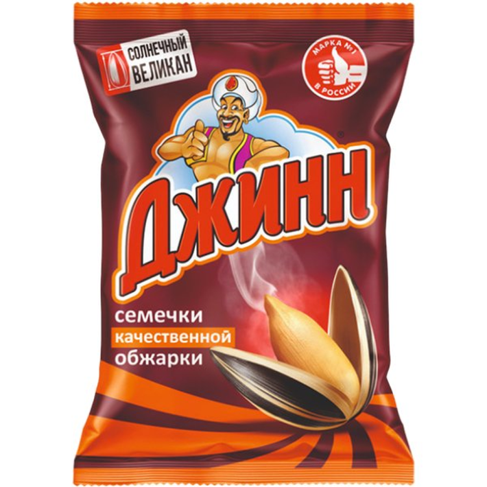 СЕМЕЧКИ ДЖИНН СОЛНЕЧНЫЙ ВЕЛИКАН 200 Г