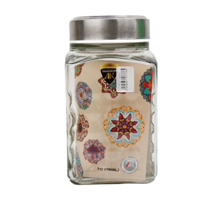 БАНКА ДЛЯ СЫПУЧИХ 1,4Л 20027 МЕТАЛЛ КРЫШКА