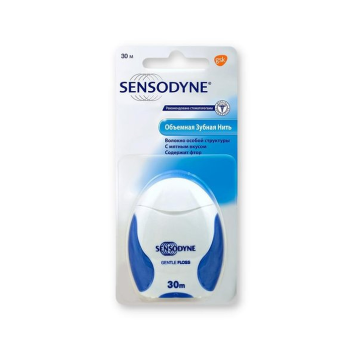 Нить зубная Sensodyne 30м