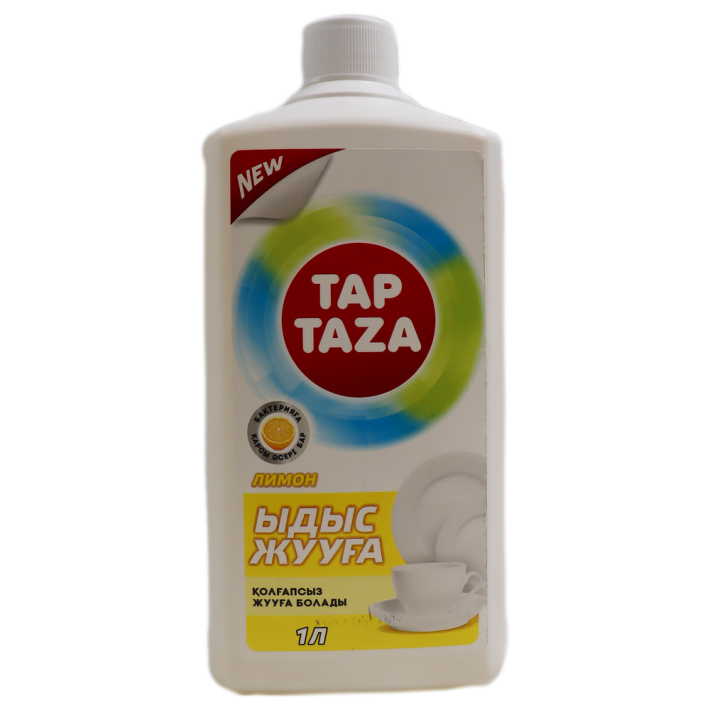 СРЕДСТВО ДЛЯ МЫТЬЯ ПОСУДЫ TAPTAZA ЛИМОН БЕЗ ДОЗ.ЗАПАСКА 1Л