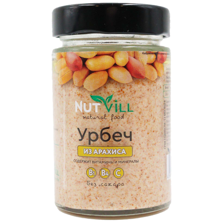 УРБЕЧ ИЗ АРАХИСА NUTVILL 0,18Л