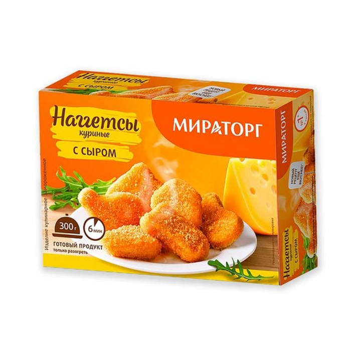 Наггетсы куриные Мираторг с сыром Willma 300 г