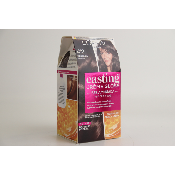 Краска для волос Casting creme gloss какао со льдом 412 мл