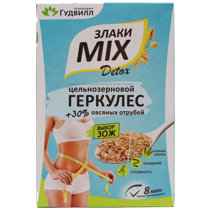 ХЛОПЬЯ ГУДВИЛЛ ГЕРКУЛЕС С ОВСЯН/ОТРУБЯМИ Б/П 380ГР