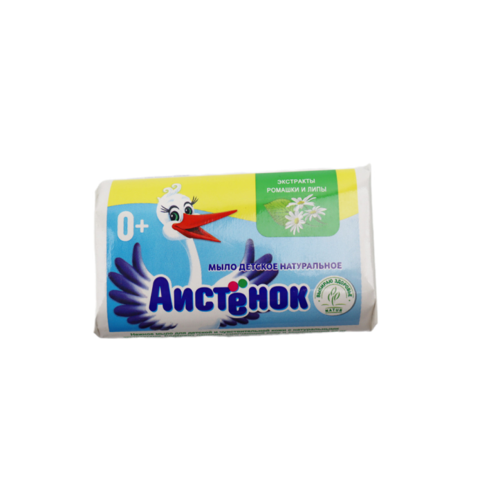Мыло детское Аистенок экстракт ромашки и липы 70 г
