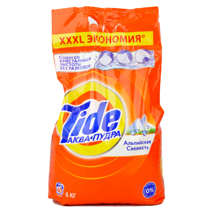 Порошок Tide автомат альпийской свежести 6 кг