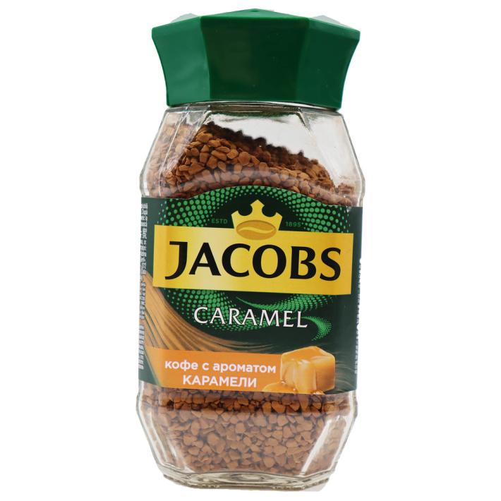 КОФЕ JACOBS CARAMEL JAR 95ГР