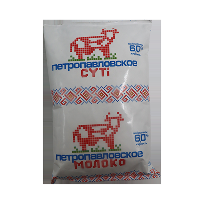 Молоко Петропавловское 6% 0,9 л